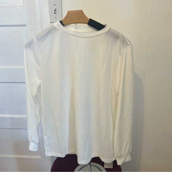 Basic white kind sleeve shirt - Picture 1 of 4